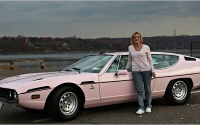 1974 Pink Lamborghini Espada in the NYT