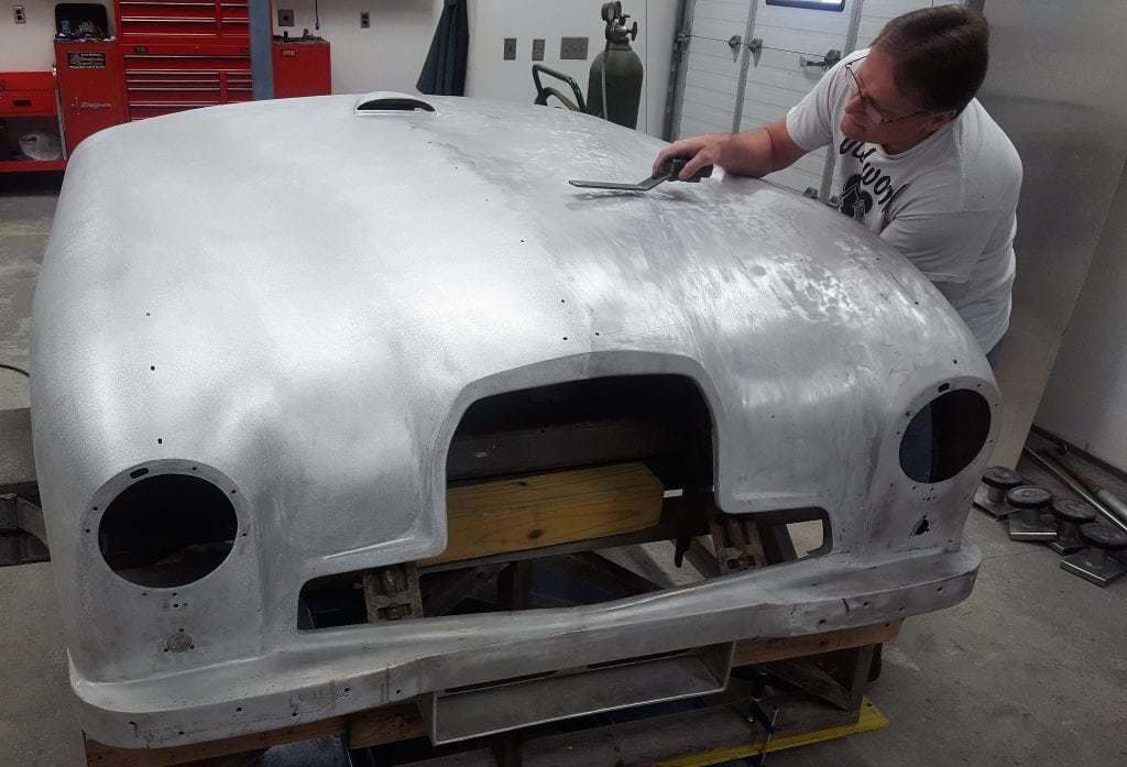 Aston Martin DB2 bodywork