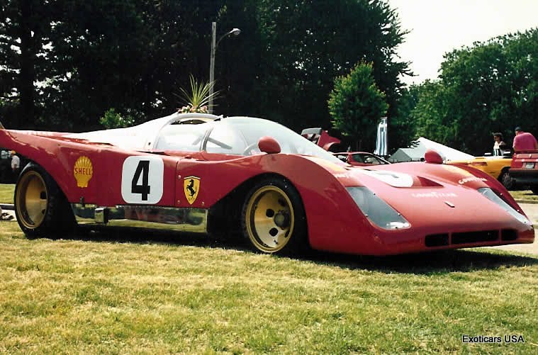 1967 Ferrari 206SP race car
